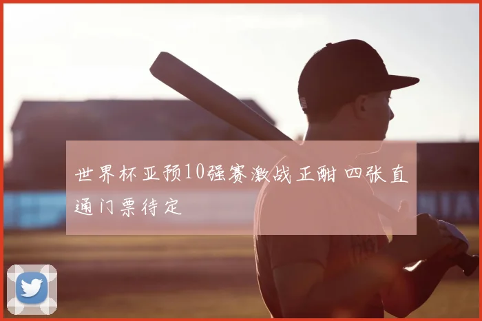 世界杯亚预10强赛激战正酣 四张直通门票待定