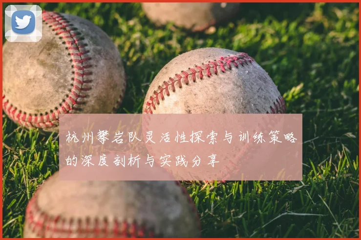 杭州攀岩队灵活性探索与训练策略的深度剖析与实践分享