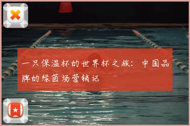 一只保温杯的世界杯之旅：中国品牌的绿茵场营销记